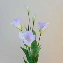 Artificial Lisianthus Lavender Purple 80cm - L017A E3