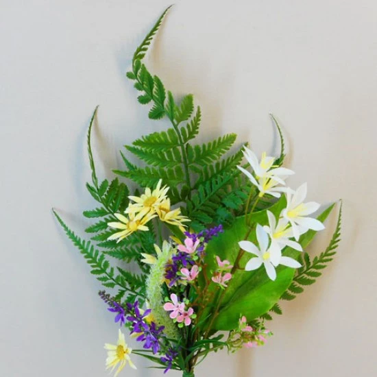 Artificial Meadow Flowers Spray - MED006 II3