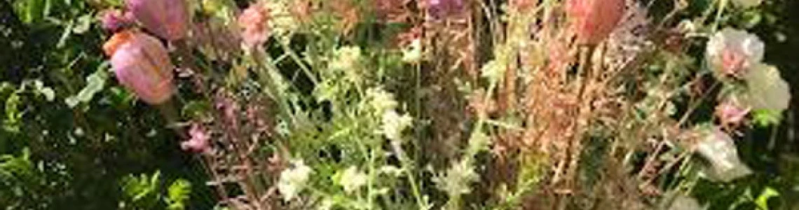 Wild Meadow Flower Inspired Artificial Flowers and Arrangements