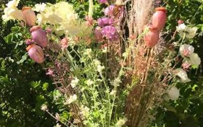 Wild Meadow Flower Inspired Artificial Flowers and Arrangements