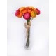 Mini Silk Ranunculus Posy Brights 25cm - R080 O1