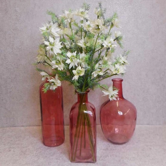 Artificial Nigella Love in the Mist Cream 61cm - N017 EE3