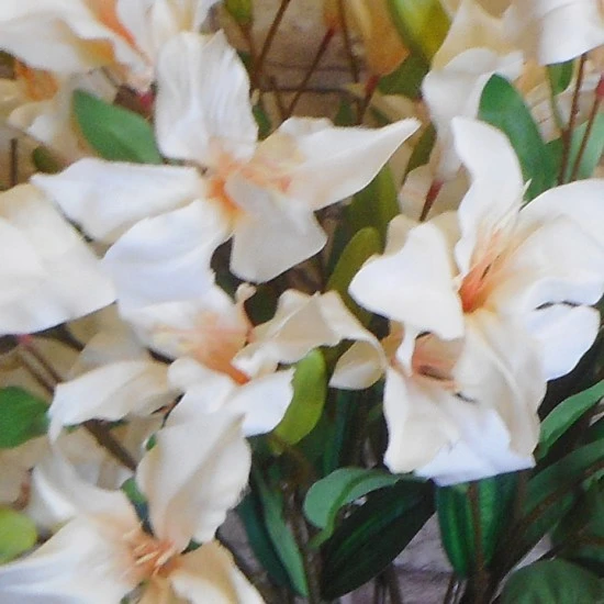 Artificial Oleander Peach 72cm - O095 K1