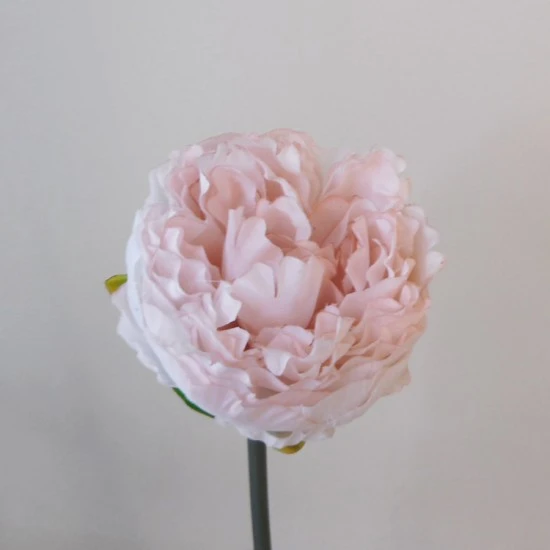 Artificial Peony Blush Pink Short Stem 35cm - P225 S3
