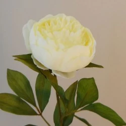 Peony Flowers Lemon 63cm - P117 L2