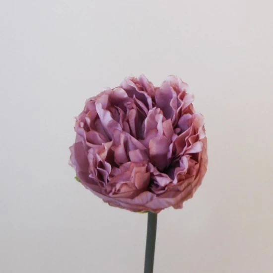 Artificial Peony Mauve Short Stem 35cm - P083 S3