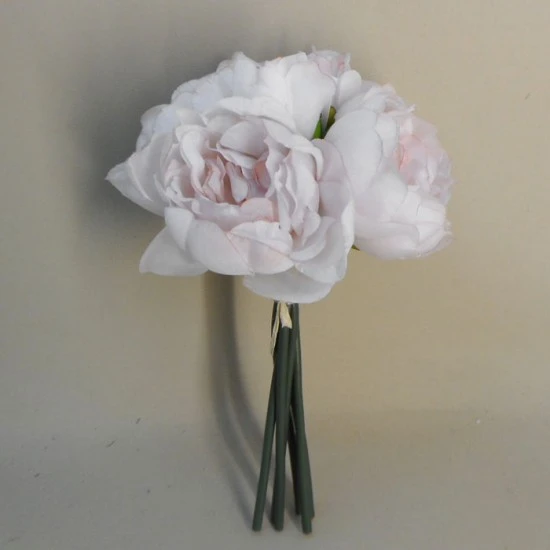 Artificial Peony Posy Nude 28cm - P229 K2