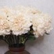 Artificial Peony Flowers Downton Cream 64cm - P227 K2