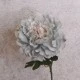 Artificial Peony Flowers Downton Light Blue 64cm - P221 O4