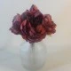 Antique Peony Posy Burgundy 28cm | Faux Dried Flowers - P090 GG1