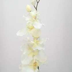 Artificial Phalaenopsis Orchid Cream 90cm - J025 