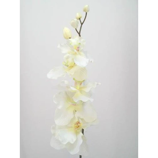 Artificial Phalaenopsis Orchid Cream 90cm - J025 