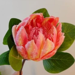 Artificial King Protea Pink Fruit Salad 65cm - P271 M3