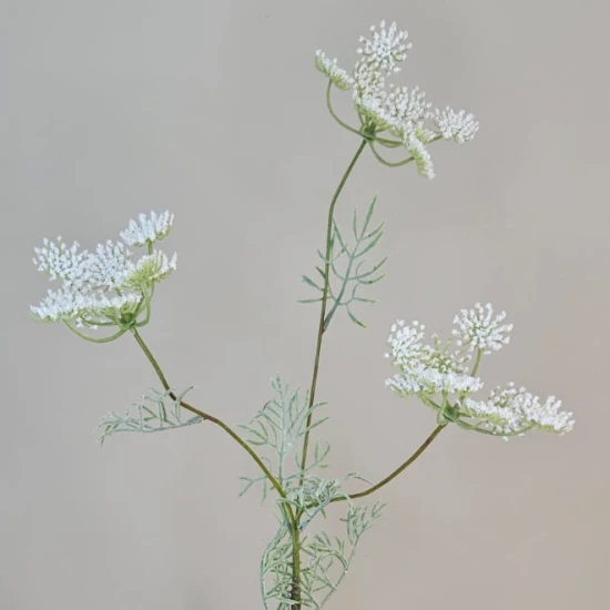 Faux Queen Anne's Lace White 80cm - Q003 