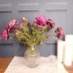 Artificial Ranunculus Flowers Purple Green 40cm - R541 E3