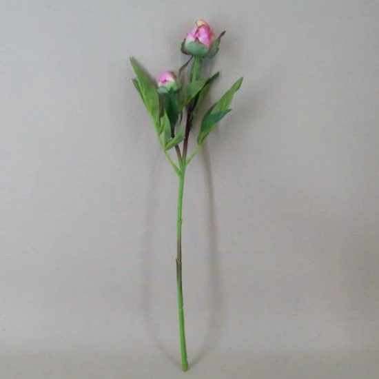 Real Touch Peony Buds Pink 48cm - P039 