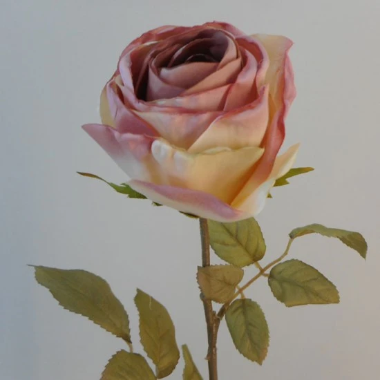 Antique Rose Pink 68cm | Faux Dried Flowers - R233 KK4