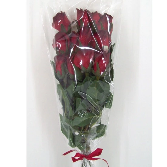 Silk Roses Bouquet Red 50cm - R010 P4