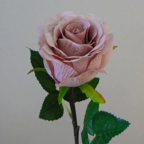 Artificial Rose Bud Dusky Pink 47cm - R513 R3