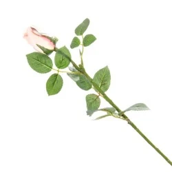 Artificial Rose Buds Pale Pink 71cm - R224 KK2