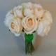 Artificial Roses Bundle Peach 15 Stems 37cm - R729 P3