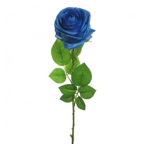 Artificial Roses Cobalt Blue 60cm - R136 R3