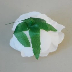 Artificial Roses Cream Heads Only 9cm - R337 