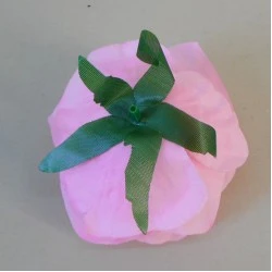 Artificial Roses Pink Heads Only 9cm - R336 O2