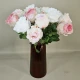 Artificial Rose Cream 62cm - R310 O2