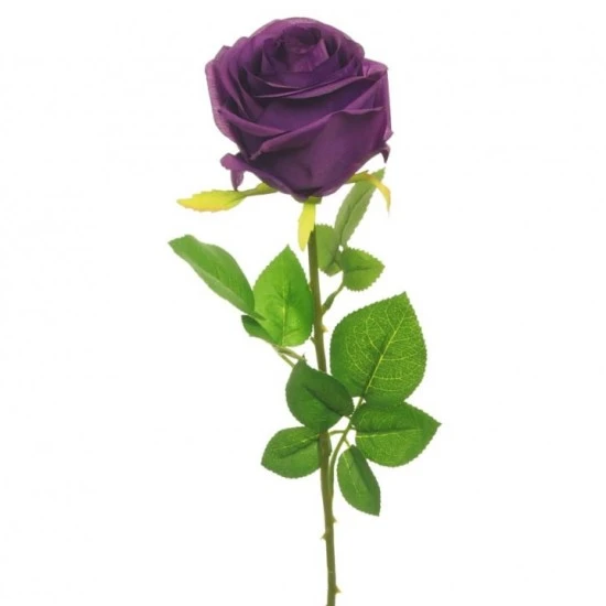 Artificial Roses Royal Purple 60cm - R138 Q4