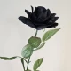 Fleur Artificial Rose Black 63cm - R160 FF2