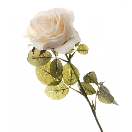 Artificial Roses La Perla Blush Peach 70cm - R056 L3