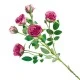 Long Stem Artificial Spray Roses Dark Pink 67cm - R782 BX21