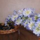 Premium Silk Scabious Flowers Blue | Artificial Scabiosa - S110 