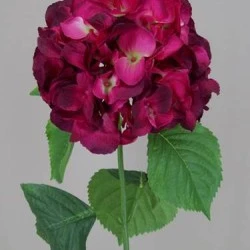 Silk Hydrangeas Plum 68cm - H027 F4