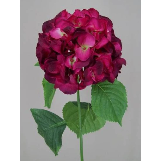 Silk Hydrangeas Plum 68cm - H027 F4
