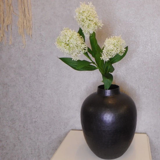 Artificial Skimmia Japonica Rubella Cream 60cm - S045 R2