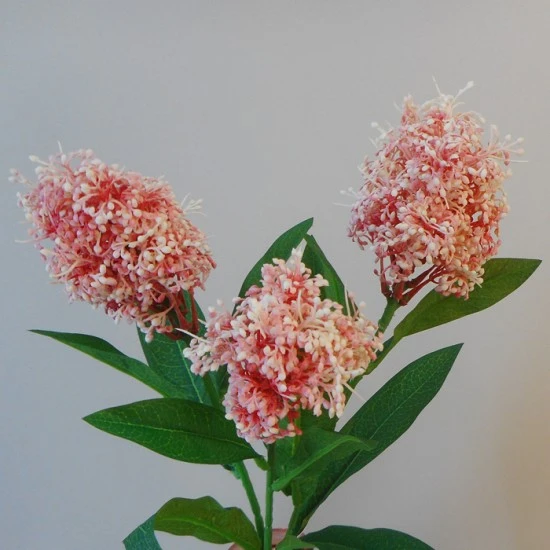 Artificial Skimmia Japonica Rubella Pink 60cm - S064 Q2