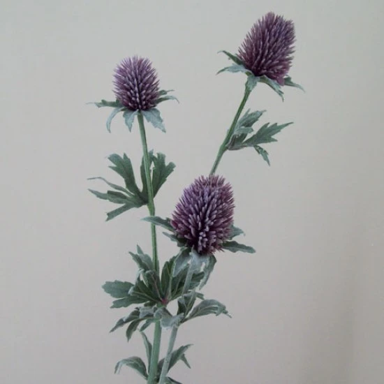 Artificial Thistles Purple 77cm - T049 