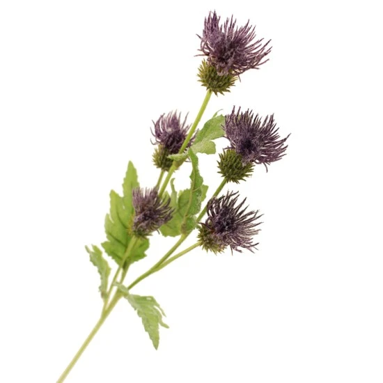 Artificial Scottish Thistles Purple 72cm - T083 