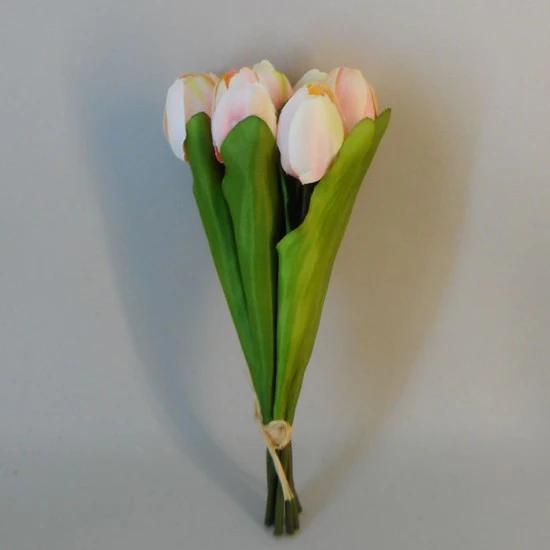 Artificial Tulip Bunch Pink 27cm - T069 LL3