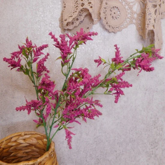 Artificial Veronica Flowers Dark Pink 70cm - V005 Q4