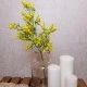 Artificial Veronica Cottage Garden Flowers Yellow 87cm - V022 KK1