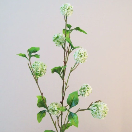 Artificial Viburnum | Geulder Rose Cottage Garden Cream 75cm - V026 R2