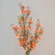 Artificial Wax Flowers Orange 62cm - W012 Q3