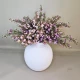 Artificial Wax Flowers Pink 62cm - W011 N4