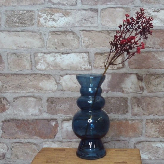 Short Stem Artificial Wax Flower Buds Red 36cm - W071 