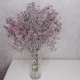 Short Stem Artificial Wax Flower Buds Dusky Pink 36cm - W066 DD4