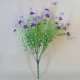 Artificial Wild Flower Plants Purple 39cm - W042 T3