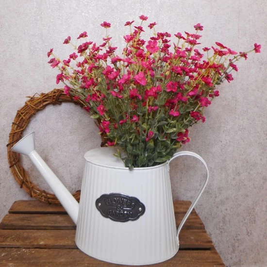 Artificial Wild Flower Plants Hot Pink 62cm - W002 T1